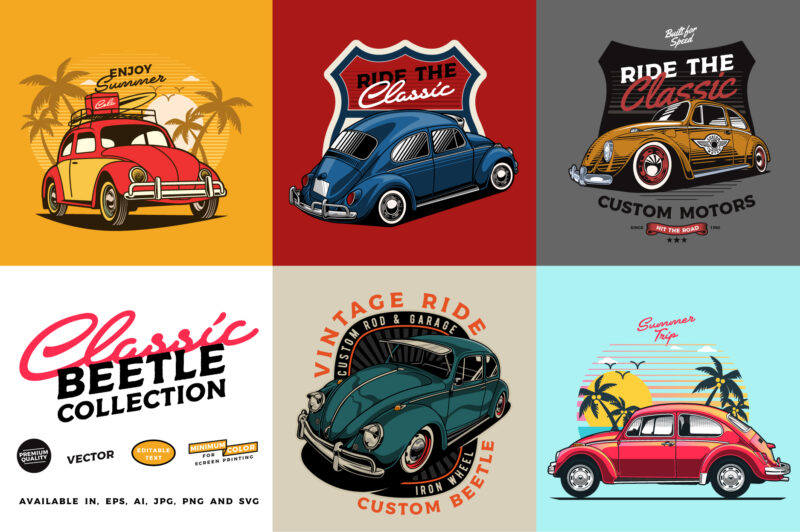 Classic Beetle Car Collection