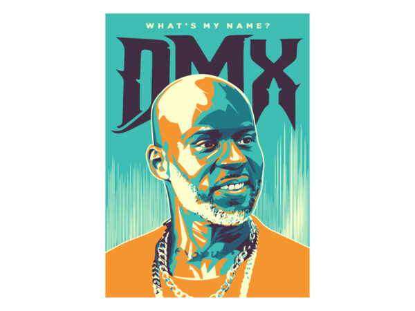 Dmx what’s my name t shirt vector illustration