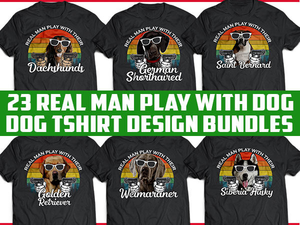23 dog real man play with dog bundles