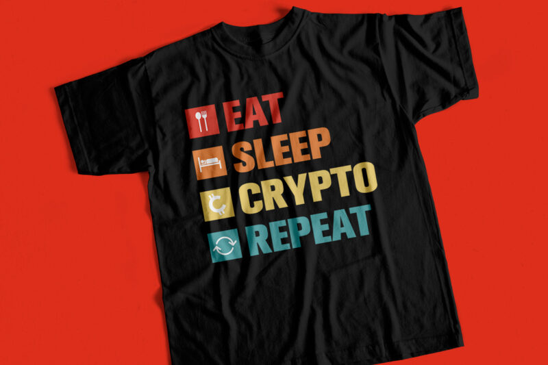 CryptoCurrency – BitCoin T-Shirt Bundle – Best Crypto T-Shirt Designs