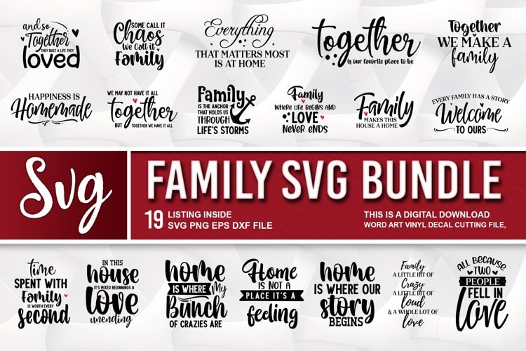 Download Clip Art Art Collectibles Silhouette Files Designs For Home Sign Family Svg Family Cut File Family Matters Svg Family Matters Svg Cricut Designs