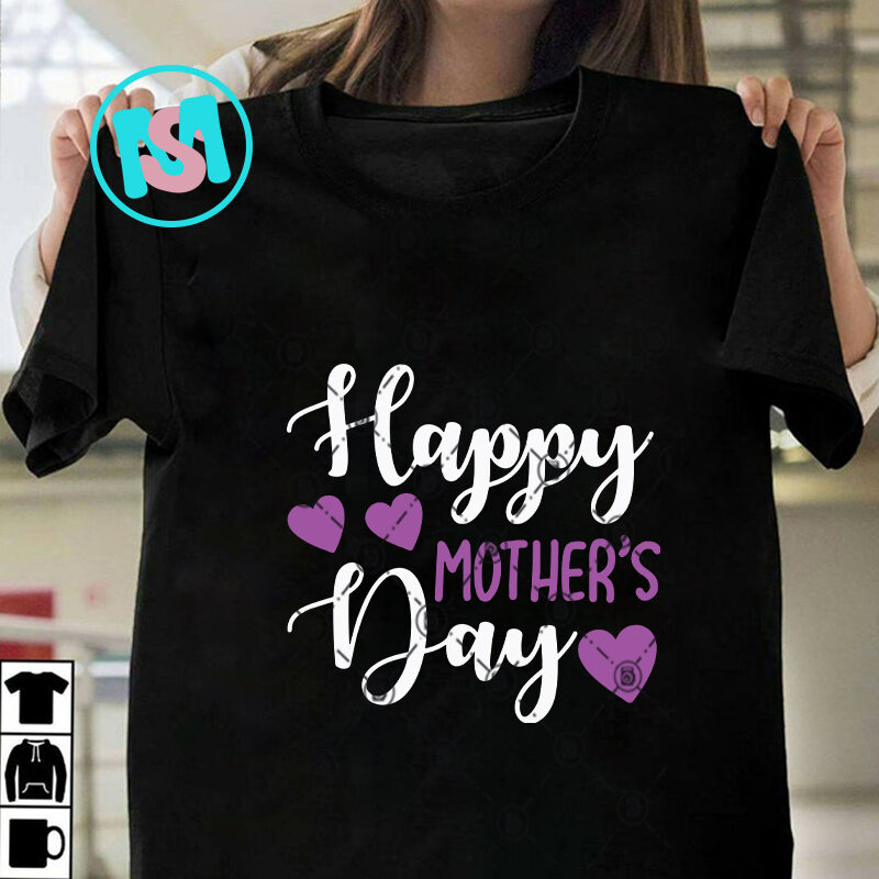 Happy Mother's Day Bundle, Mom SVG, Mom SVG Bundle, Mother's Day Cut File Svg Png Dxf Eps
