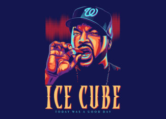 ICE CUBE today was a good day t shirt design for sale