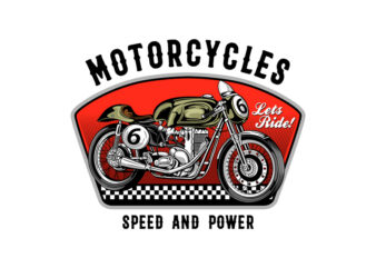 LETS RIDE t shirt vector graphic