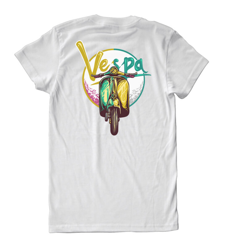 vespa buy t-shirt design