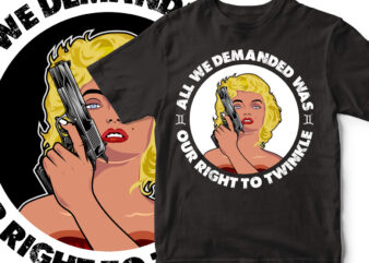 Marilyn Monroe Portrait Vector and Quote – Vector T-Shirt design – Gemini Marliyn Monroe