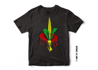 Middle Finger Weed Leaf Vector t shirt design