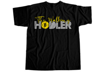 The walking hodler T-Shirt Design