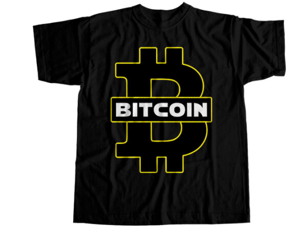 Bitcoin t-shirt design