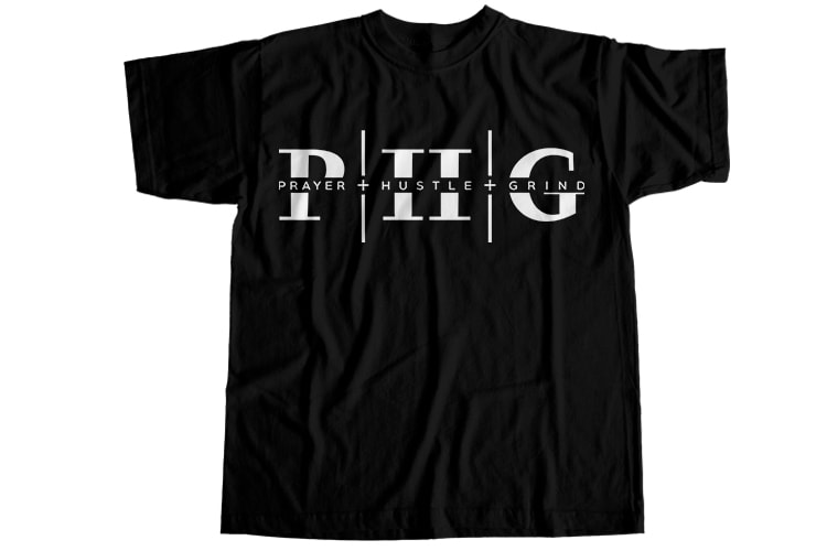 Prayer hustle grind T-Shirt Design - Buy t-shirt designs