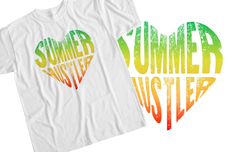 Summer hustler T-Shirt Design