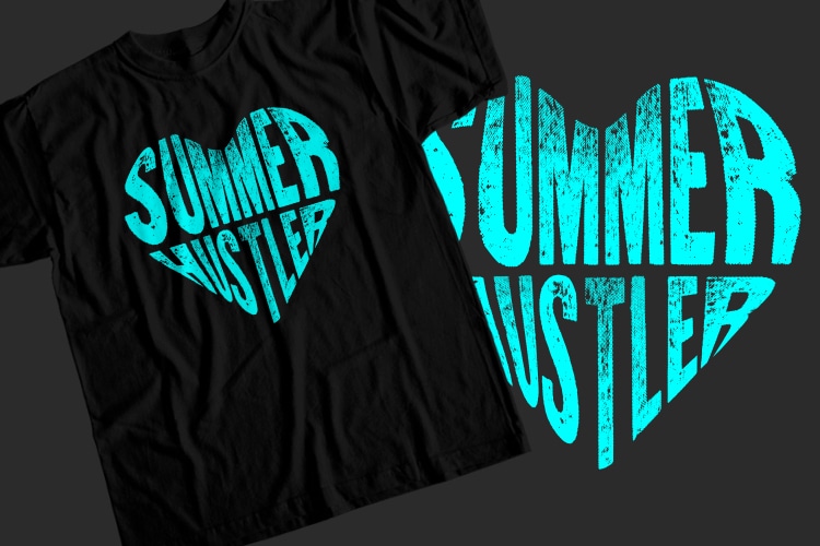 Summer hustler T-Shirt Design