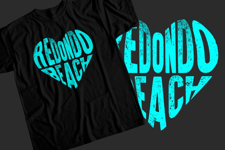 Redondo beach T-Shirt Design