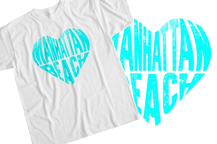 Manhattan beach T-Shirt Design