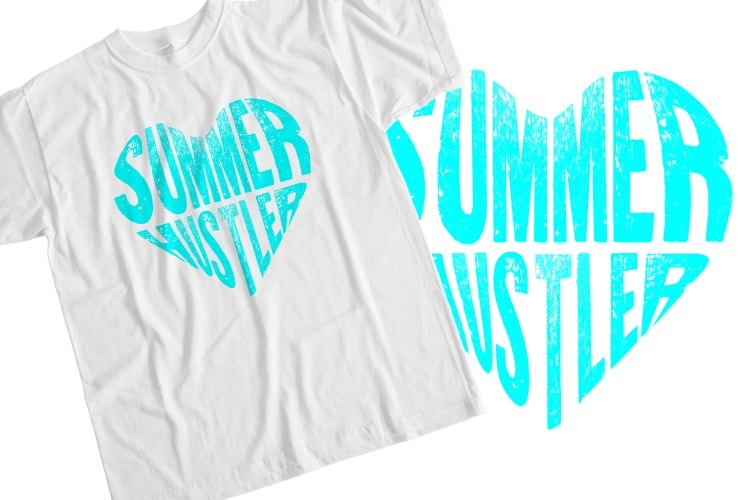 Summer hustler T-Shirt Design