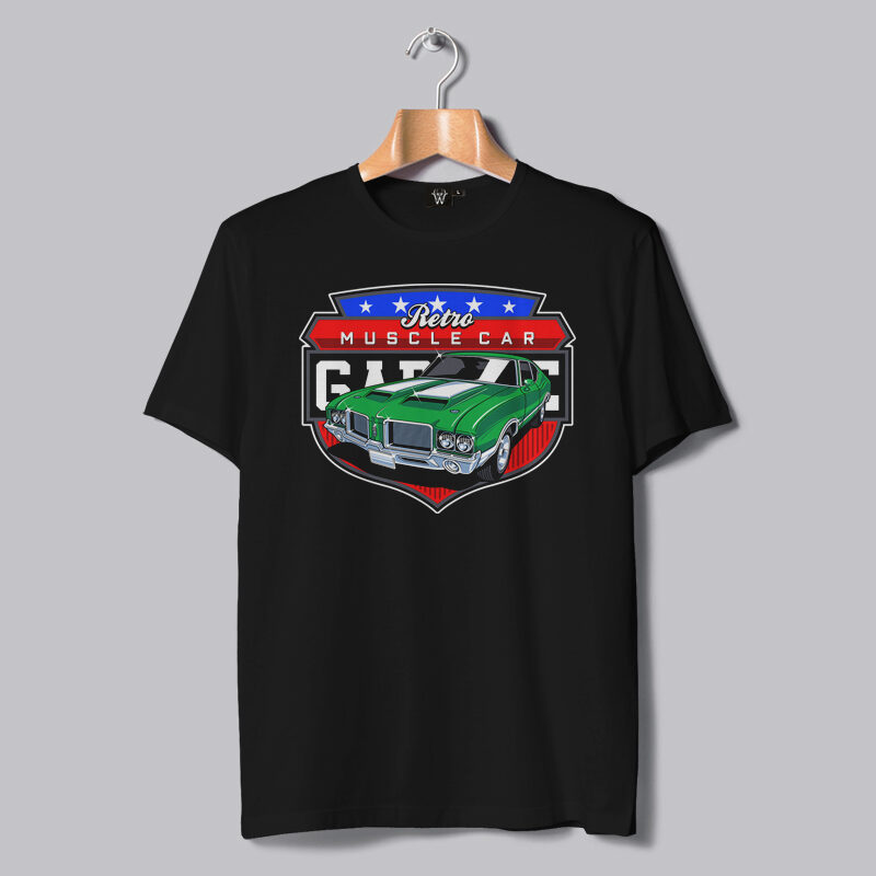 RETRO MUSCLE CAR - Buy t-shirt designs