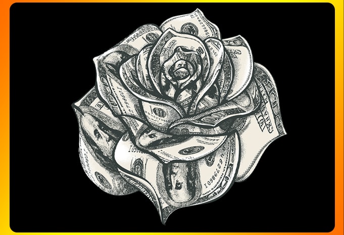 Rose Money - Buy t-shirt designs