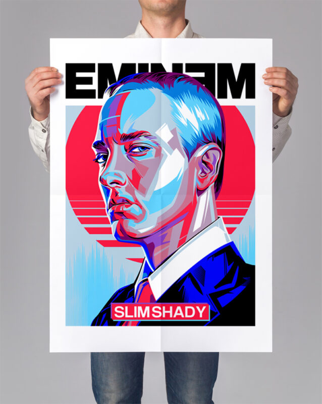 GREATEST POP ART DESIGNS – RAP ARTWORKS THEME