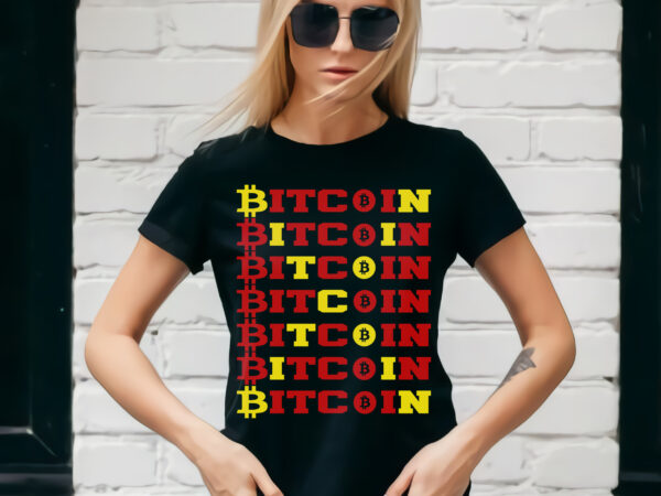 Bitcoin png, bitcoin svg, bitcoin t shirt design