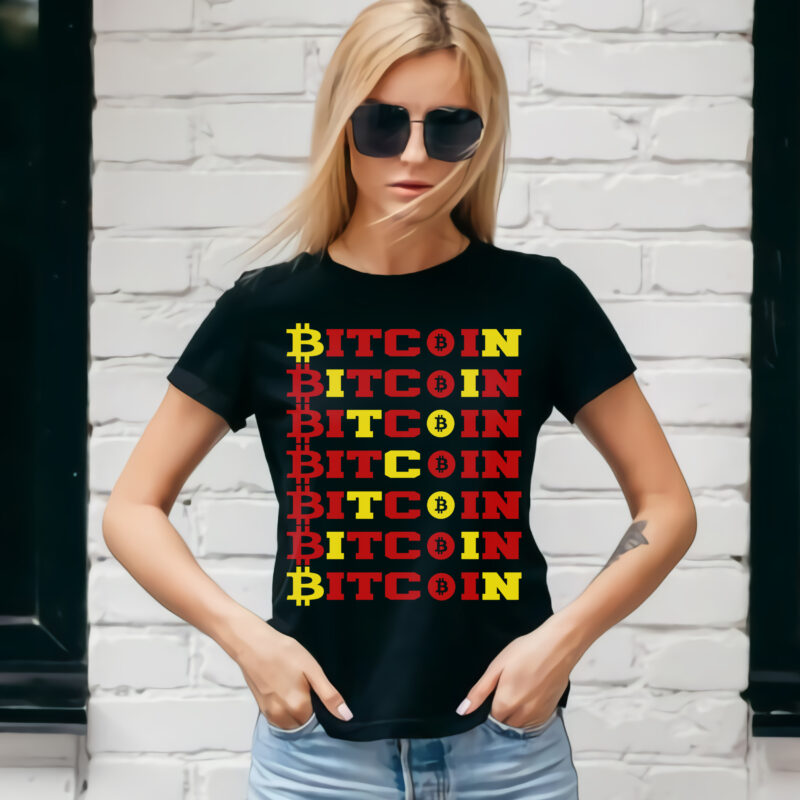 Bitcoin Png, Bitcoin Svg, Bitcoin t shirt design - Buy t-shirt designs
