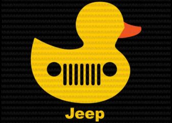 Duck Duck Jeep svg, Funny Jeep Svg, Duck Svg, Funny Quote Svg, for Cricut or Silhouette