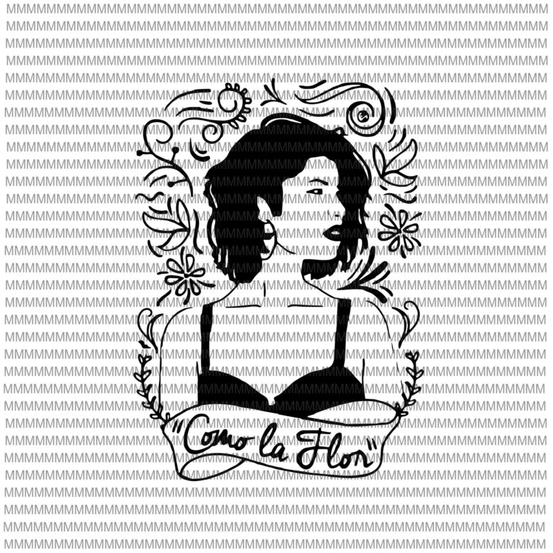 Como La Flor Svg, Selenas Quintanilla love Music Retro 80s 70s Svg, png, dxf, eps, ai