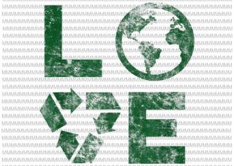 Love Earth Day 90s vector, Vintage Recycling Kids or Teacher Png, Happy Earth Day, Earth Day design