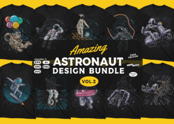 Amazing Astronaut design bundle vol.2