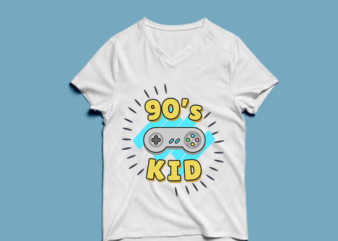 90’s kid – t shirt design