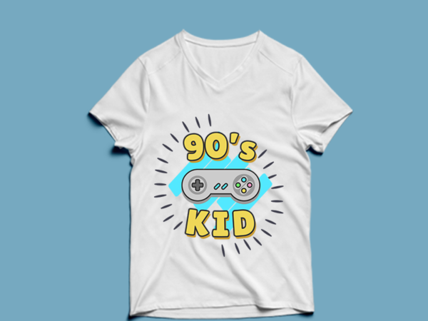 90’s kid – t shirt design
