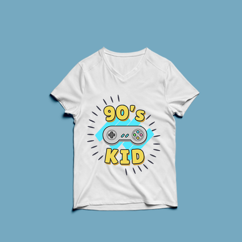 90’s kid – t shirt design
