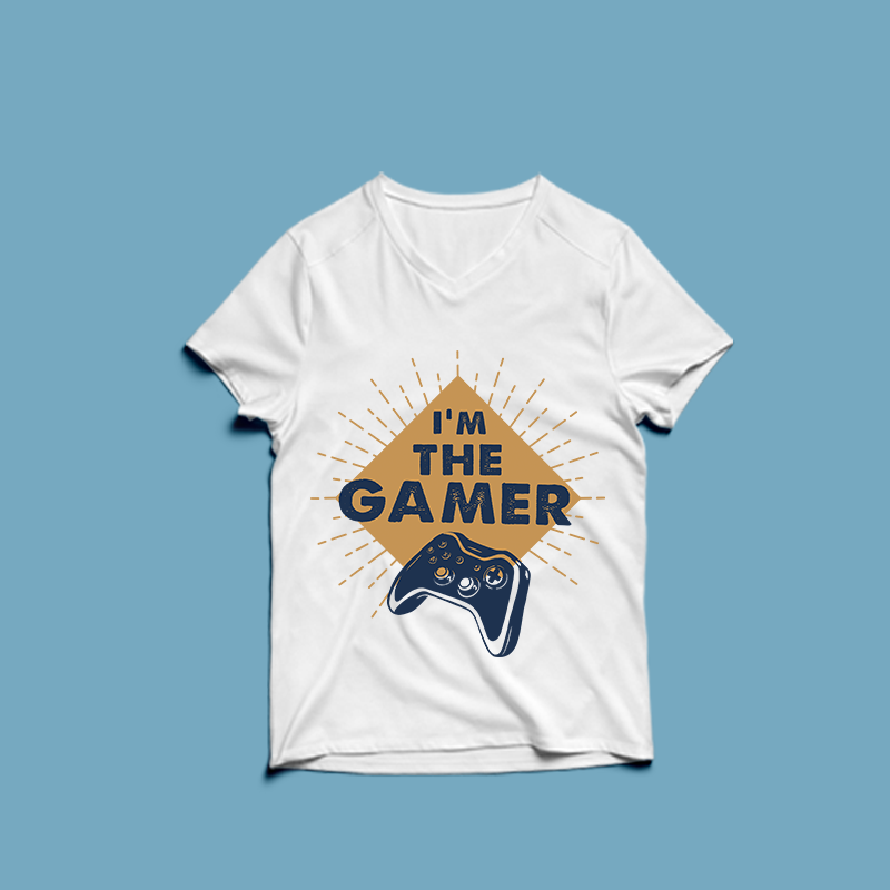 i’m the gamer – t shirt design