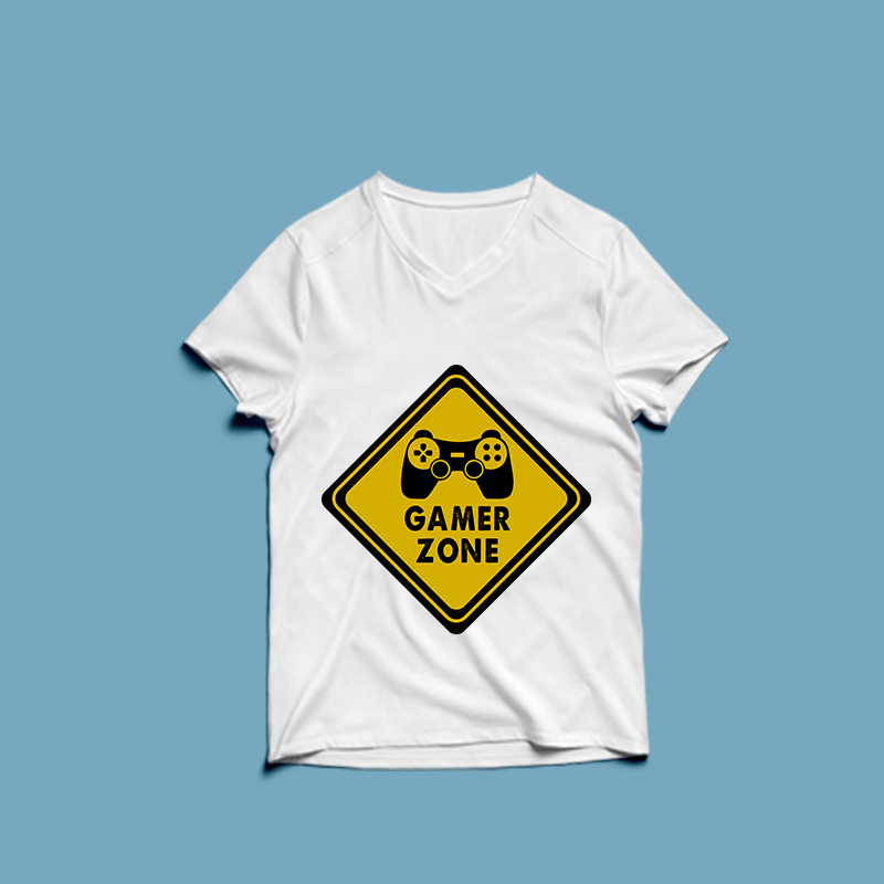 gamer zone – t shirt design