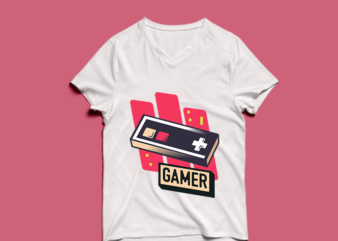 gamer – t-shirt design