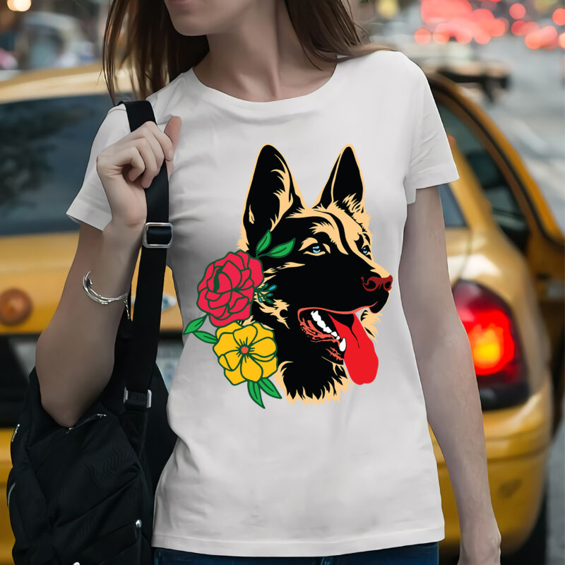 German Shepherd Dog Svg, German Shepherd, German Shepherd t shirt design