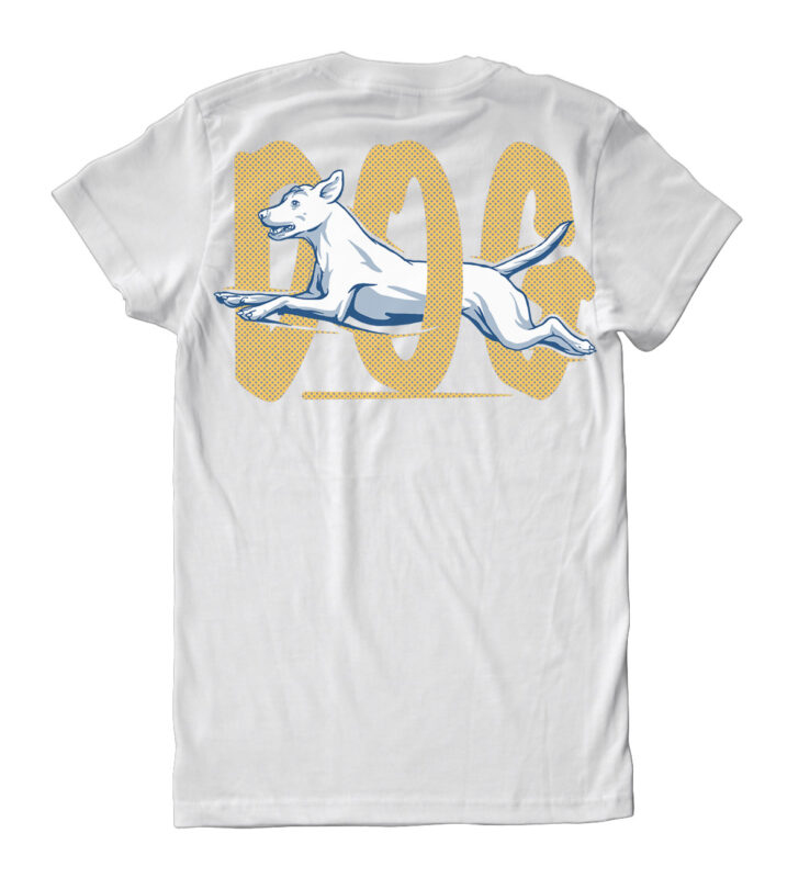 Dog animal t-shirt design