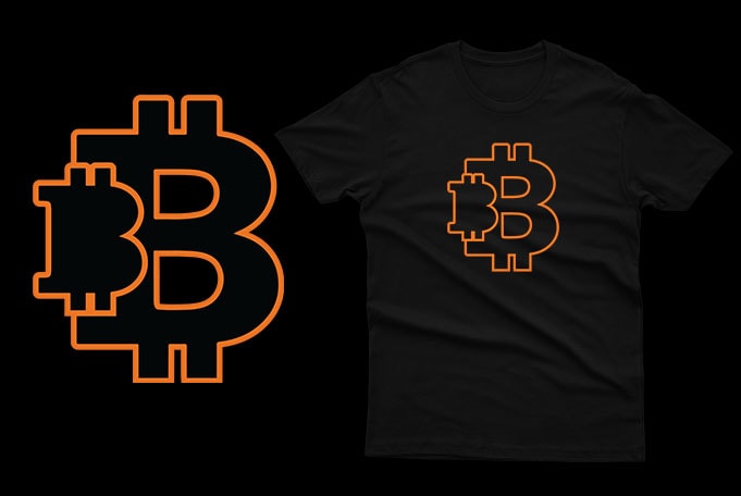 Bitcoin bundle – pack of 25 best selling t-shirt designs for sale 100% Vector AI, EPS, SVG, PNG Transparent