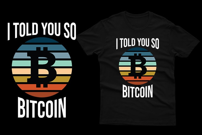 65 Bitcoin Design Bundle best selling t-shirt designs for sale 100% Vector AI, EPS, SVG, PNG Transparent