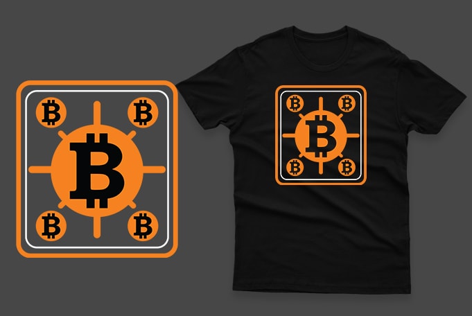 65 Bitcoin Design Bundle best selling t-shirt designs for sale 100% Vector AI, EPS, SVG, PNG Transparent