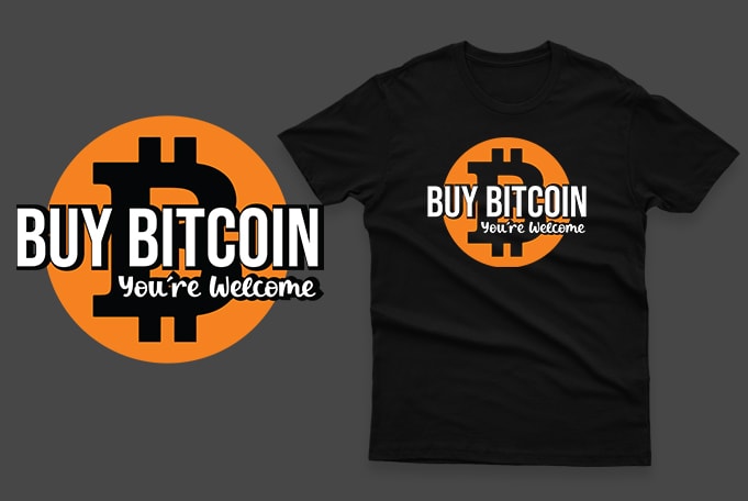 65 Bitcoin Design Bundle best selling t-shirt designs for sale 100% Vector AI, EPS, SVG, PNG Transparent