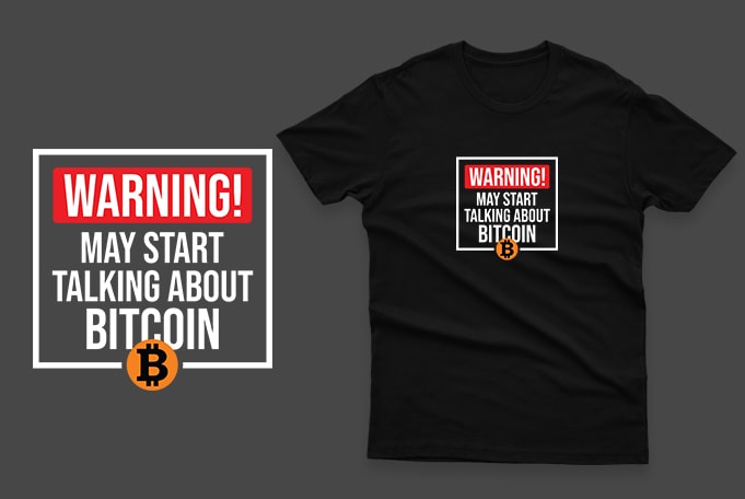 65 Bitcoin Design Bundle best selling t-shirt designs for sale 100% Vector AI, EPS, SVG, PNG Transparent