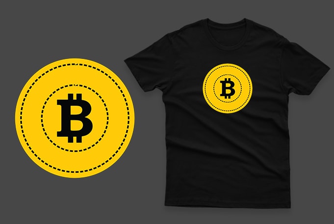 65 Bitcoin Design Bundle best selling t-shirt designs for sale 100% Vector AI, EPS, SVG, PNG Transparent