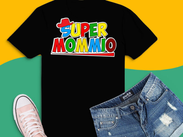 Super-mommio game lovers png, super-mommio svg, funny mom, mommy, mother video game lovers t-shirt design,christmas, halloween, birthday, st patrick’s day,