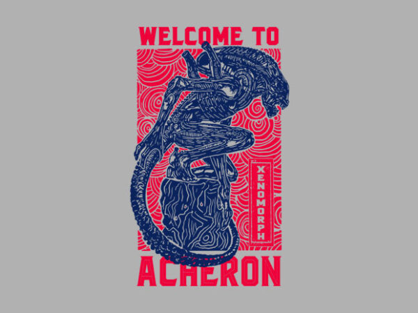Welcome to acheron t shirt design for sale