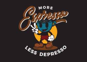 more espresso t shirt designs for sale