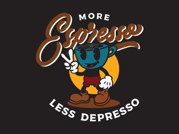 More espresso t shirt designs for sale