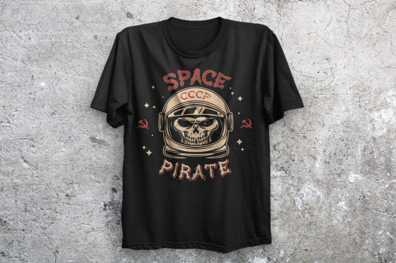 Space pirate t-shirt