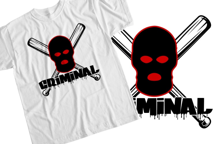 Criminal T-Shirt Design