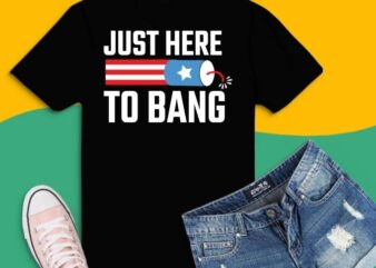 just here to bang shirt design svg, just here to bang shirt png, Independence Day, 4th of July, enjoy the bbq, fireworks looking cool,Veterans Day, Memorial Day, President’s Day and