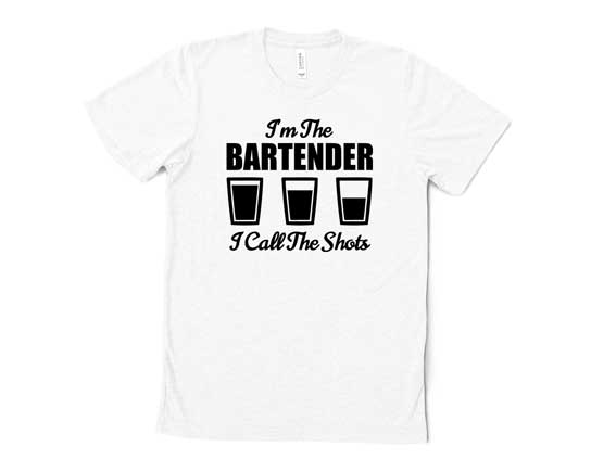 I'm The Bartender I Call The Shots, Bartender Life, Bartender Sayings, Bartender Quotes, Bartender Humor, Bar, Bartender, I Call the Shots, Vector, Png, Svg, Cut File, Decal, Design, Gift, Silhouette,